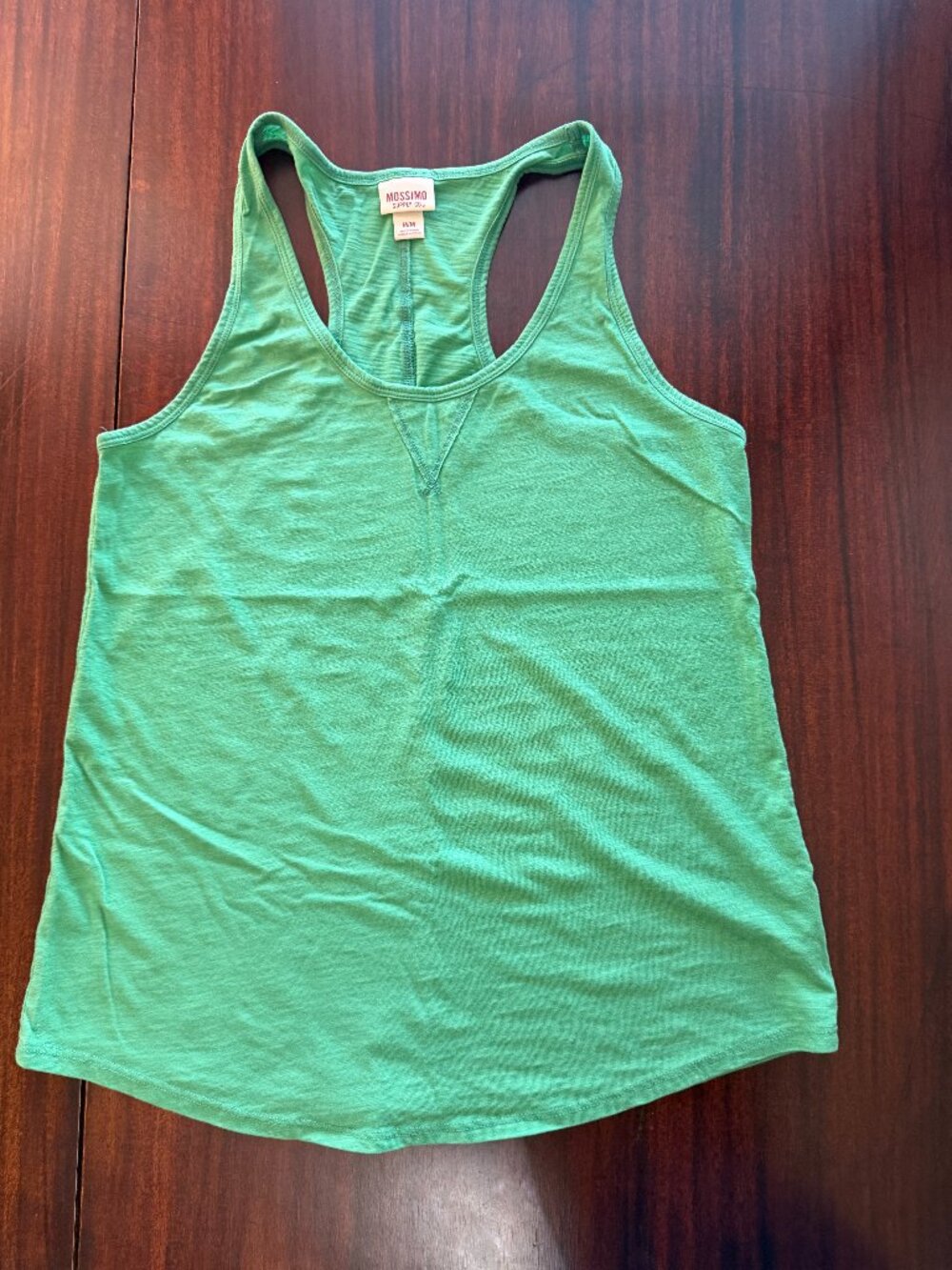 Mossimo Supply Co Green Racerback Tank Top Medium